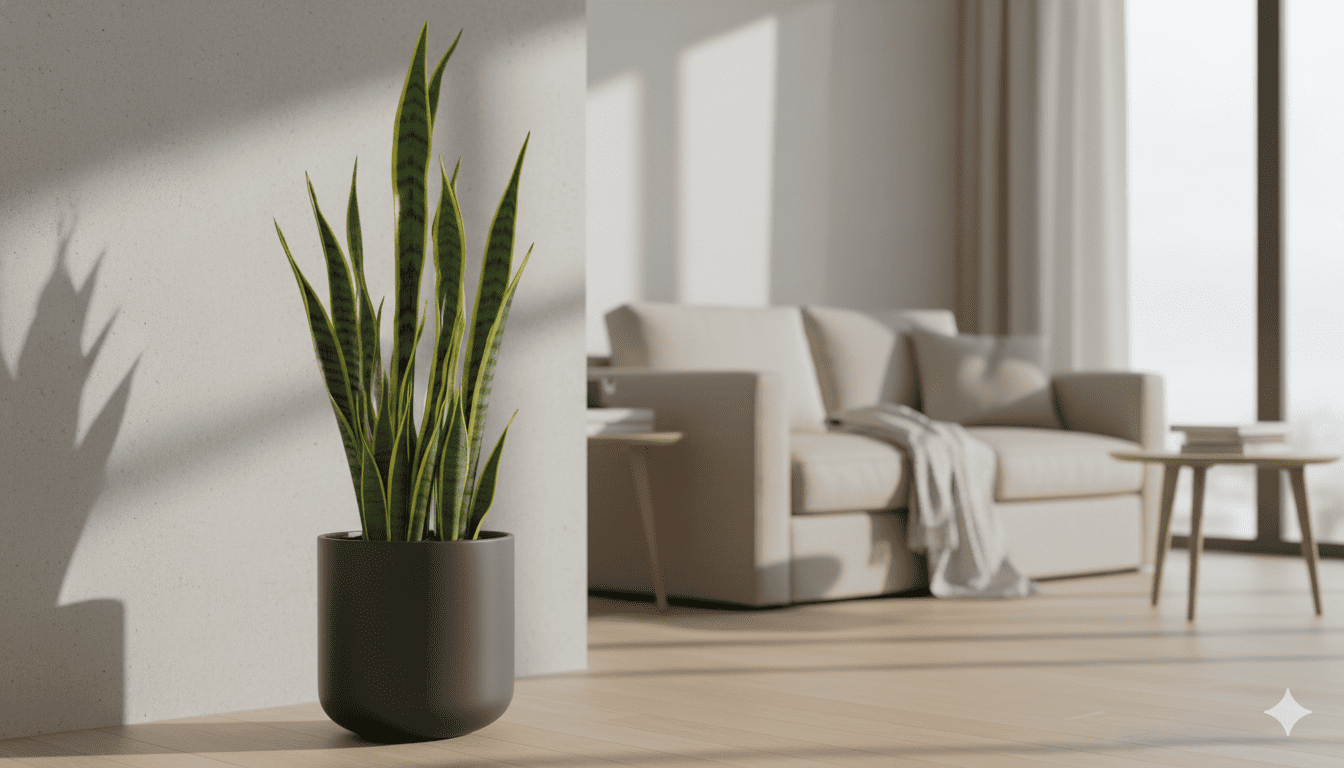 Snake Plant Sansevieria tall leaves